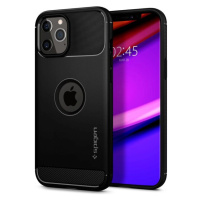 Spigen Rugged Armor kryt iPhone 12 / 12 Pro černý