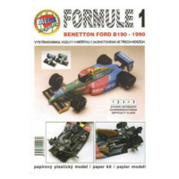 Formule 1: Benetton Ford B190 - 1990/papírový model - Michal Antonický