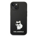 Karl Lagerfeld KLHMP14MSNCHBCK hard silikonové pouzdro iPhone 14 PLUS 6.7" black Silicone Choupe