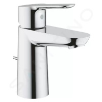 GROHE BauEdge Umyvadlová baterie s výpustí, chrom 23328000