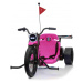 mamido Dětská elektrická tříkolka DRIFT BIKE 21 růžová