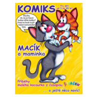 Macík a maminka: Komiksové příběhy malého kocourka - Hinková Jitka  Mgr.