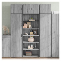 vidaXL Skříň highboard šedá sonoma 70 x 41 x 185 cm kompozitní dřevo