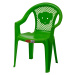 ASIR Dětská zahradní židle CHILD zelená