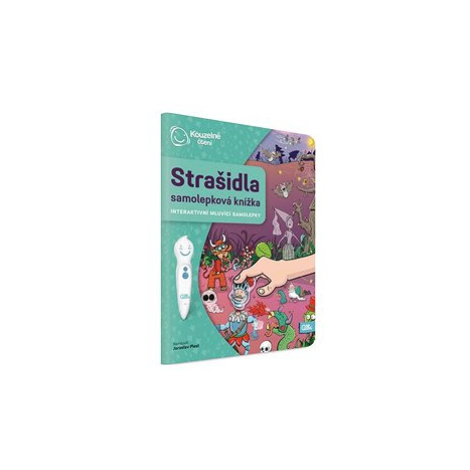 Kouzelné čtení Samolepková knížka Strašidla Albi