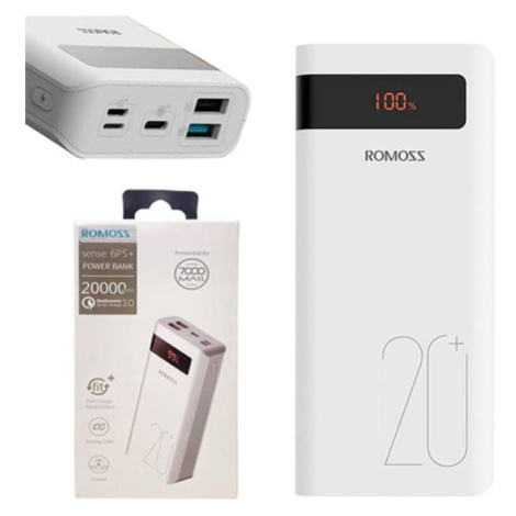 PowerBank ROMOSS Sense 6PS+ 20000mAh White