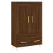 vidaXL Skříň highboard hnědý dub 69,5 x 31 x 115 cm kompozitní dřevo