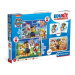 EDUkit - Disney Paw Patrol 4v1 (pexeso, 48 + 30 puzzle, 6 kostek)