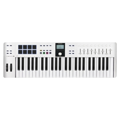 Arturia KeyLab Essential 49 mk3 MIDI keyboard White