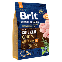 Brit Premium by Nature Adult Medium Breed Chicken - Výhodné balení: 2 x 3 kg