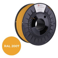 C-TECH filament PREMIUM LINE PLA luminiscenční světlá oranžová RAL2007