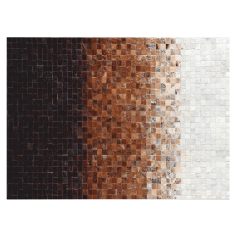 Luxusní koberec KŮŽE Typ7, patchwork, 140x200 cm Tempo Kondela