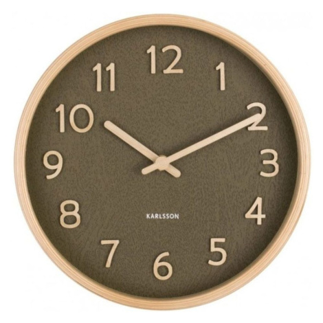 Designové nástěnné hodiny KA5851MG Karlsson 22cm