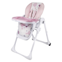 Kinderkraft YUMMY Dětská jídelní židlička růžová