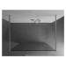 MEXEN/S Kioto samostatně stojící sprchová zástěna 120 x 200, transparent 8 mm, nikl kartáčovaná 
