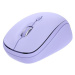 Trust Yvi+ Multi-Device Wireless-Bluetooth Silent Mouse, fialová