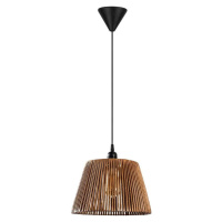 Černo-béžové závěsné svítidlo ø 30 cm Cone – Opviq lights