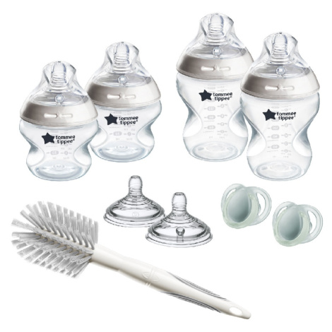 Tommee Tippee Natural Start Anti-Colic Samosterilizační lahvičky 0m+ novorozenecký starter kit b