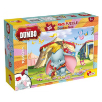 Oboustranné puzzle Maxi 35 dílků Dumbo 74150 LISCIANI