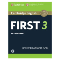 Cambridge English: First (FCE) 3 Student´s Book with Answers a Audio Download Cambridge Universi