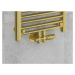 MEXEN Dvouúhlový radiátorový ventil D50, zlatá W907-000-50