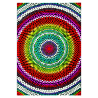 Medipa (Merinos) koberce Kusový koberec Relief 22844-110 Multicolor - 140x200 cm