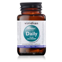 Viridian Synerbio Daily+ Cranberry (Směs probiotik a prebiotik s brusinkovým extraktem) 30 kapsl