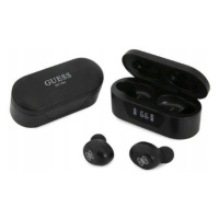 Guess Bluetooth sluchátka GUTWST31EK Tws dokovací stanice černá/black