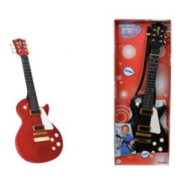 Rocková kytara, 56 cm, 2 druhy varianta 1. červená