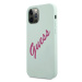 Guess GUHCP12MLSVSBF hard silikonové pouzdro iPhone 12 / 12 Pro 6.1" blue-fushia Silicone Vintag