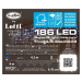 Xmas King XmasKing FLASH LED krápník 4,2x0,7m 186 LED, 24V propojitelné venkovní, studená bílá r