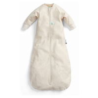 ERGOPOUCH - Pytel na spaní s rukávy organická bavlna Jersey Oatmeal Marle 3-12 m, 6-10 kg, 1 tog