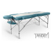Skládací masážní stůl TANDEM Profi A2D Duo Barva: bílo-tyrkysová