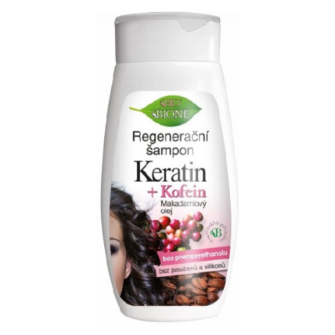 BIO BIONE Keratin + Kofein Regenerační šampon 260 ml