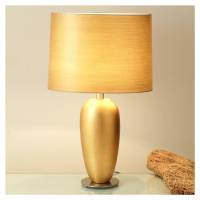 Holländer Klasická stolní lampa EPSILON zlatá, výška 65 cm