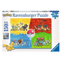 Ravensburger 10035 puzzle druhy pokémonů xxl 150 dílků