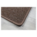 Vopi koberce Kusový koberec Astra hnědá čtverec - 133x133 cm