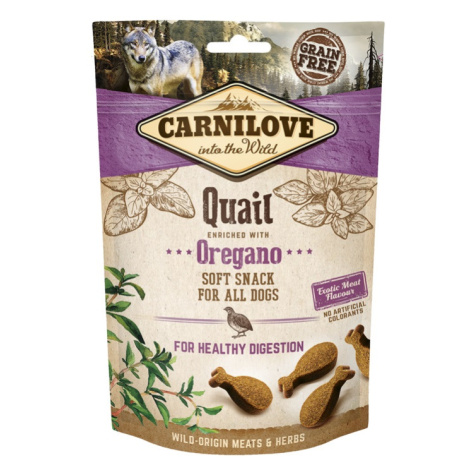 Carnilove Dog Semi Moist Snack Quail&Oregano 200 g