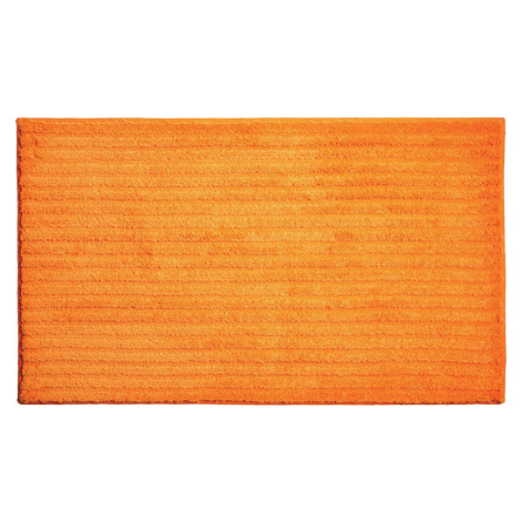 Koupelnová předložka GRUND Riffle | oranžová Typ: 60x100 cm