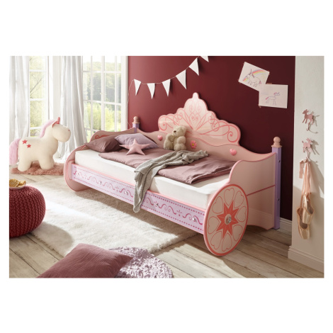 Kasvo PRINCESS postel 90 růžová lesklá