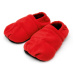 Hřejivé papuče SISSEL® Linum Relax Comfort Barva: červená, Velikosti: S/M (36-40)