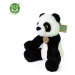 Plyšová panda sedící 27 cm ECO-FRIENDLY