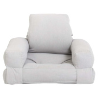 Dětské rozkládací křesílko Karup Design Mini Hippo Grey