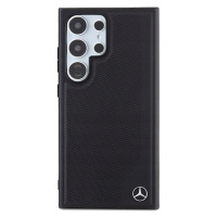 Originální pouzdro Mercedes Leather obal MagSafe case pro Samsung S24 Ultra