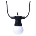 EMOS LED světelný řetěz – 10x párty žárovky mléčné, 5 m, venkovní i vnitřní, teplá bílá DCPW01