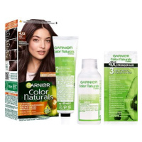 Garnier Color Naturals permanentní barva na vlasy 4.12 Ledová hnědá, 60+40+12 ml