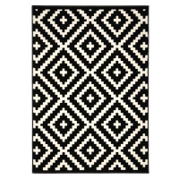 Alfa Carpets  Kusový koberec Gloria new black/cream - 120x170 cm