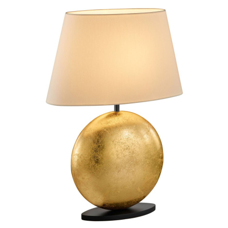 BANKAMP BANKAMP Mali stolní lampa, krémová/zlatá, 51cm