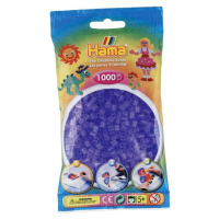 Hama H207-74 Midi Průhledné fialové korálky 1000 ks