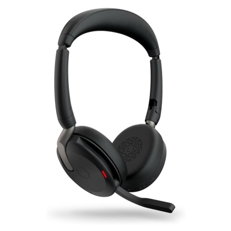 Jabra Evolve2 65 Flex/Stereo/ANC/USB-C/BT-USB/Bezdrát/Černá